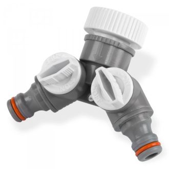 WHITE LINE WL-2222 Y elágazó, elzárható 1- 3/4 colos