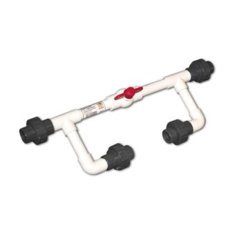   Tápoldat adagoló Venturi cső kerülő idom, csapos 1/2"