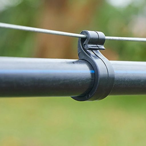 Kordon akasztó kampó 16 mm-es csőhöz