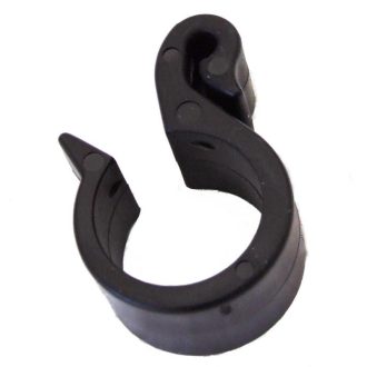 Kordon akasztó kampó 20 mm-es csőhöz