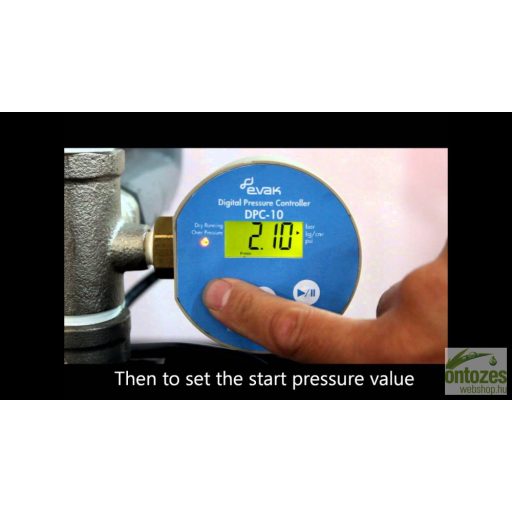 EVAK DPC-10A digitális nyomáskapcsoló 
