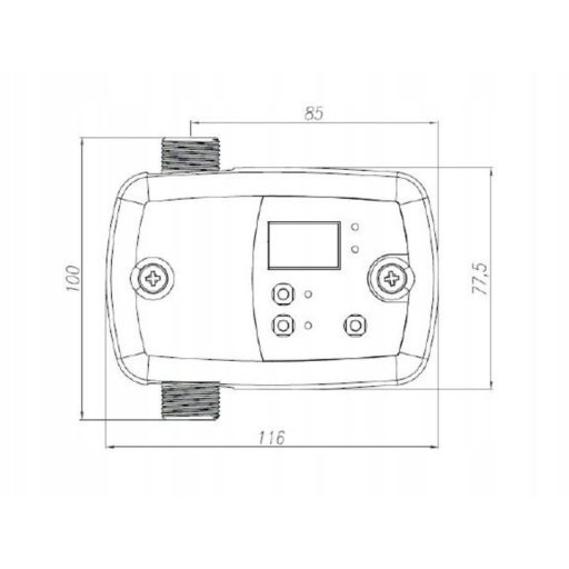 Switchmatic 2 digitális nyomáskapcsoló 