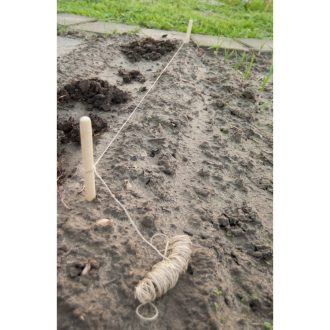 Ültető szett, fából, magasság:30cm átm.18mm-20m