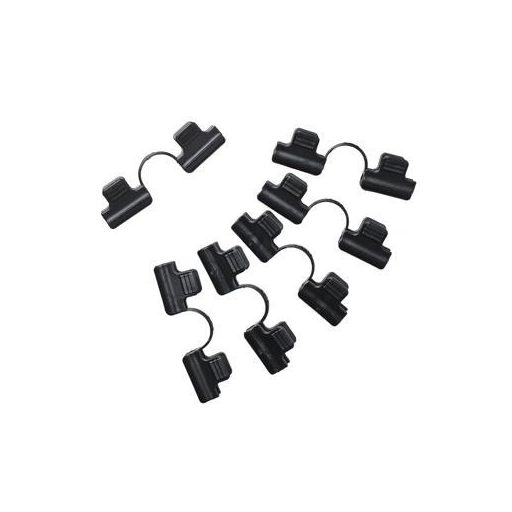 Rögzítőelem csőfóliákhoz, átm.11mm, 6db-os szett 