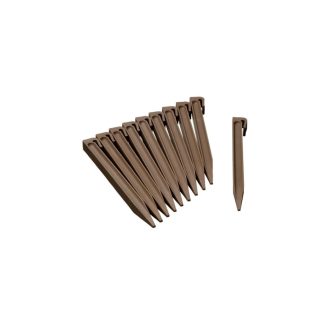 Leszúró tüske 26,7cm 10db-os szett, barna