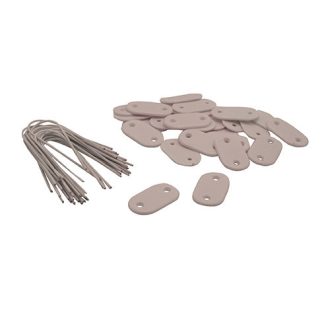 Árnyékoló háló rögzítő szett, szürke 26db-os