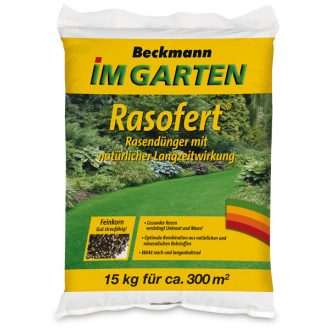   Beckmann Rasofert® hosszú hatású szerves-ásványi gyeptrágya, 15kg.