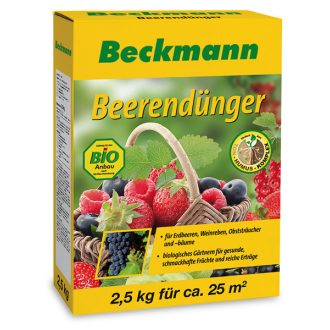   Beckmann szerves-ásványi növénytáp, eperhez, szőlőhöz és gyümölcsökhöz 2,5kg.
