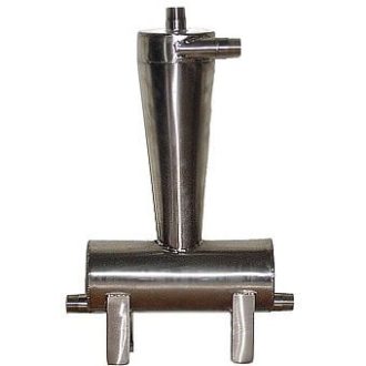   Hidrociklon, homokleválasztó, rozsdamentes 6/4", 65-150l/p