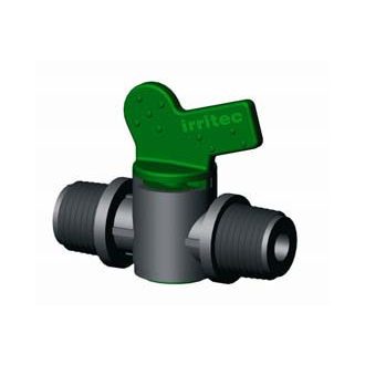 Irritec műanyag csap 1/2x1/2 4bar