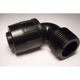 Könyökidom külső menettel 20 x 1/2