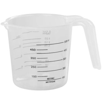 Műanyag mérőpohár 500ml