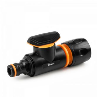   ECO locsolótömlő csatlakozó, elzárható kuplung + gyorscsatlakozó