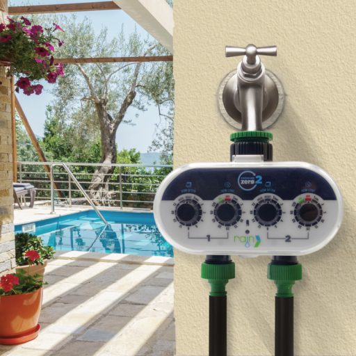 RAIN csapvezérlő 2 zónás nyomás nélküli