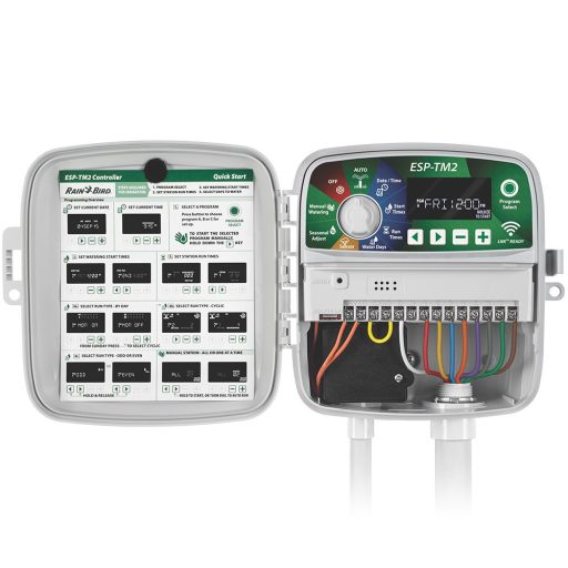 Rain Bird ESP-TM2 fix 12 zónás kültéri vezérlő, Wifi előkészítéssel.