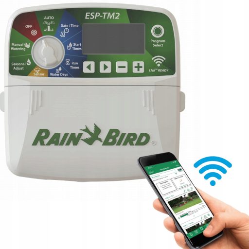 Rain Bird ESP-TM2 fix 12 zónás beltéri vezérlő, Wifi előkészítéssel.