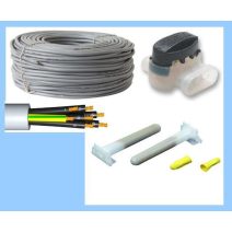 Kábelek, csatlakozók, bekötési anyagok